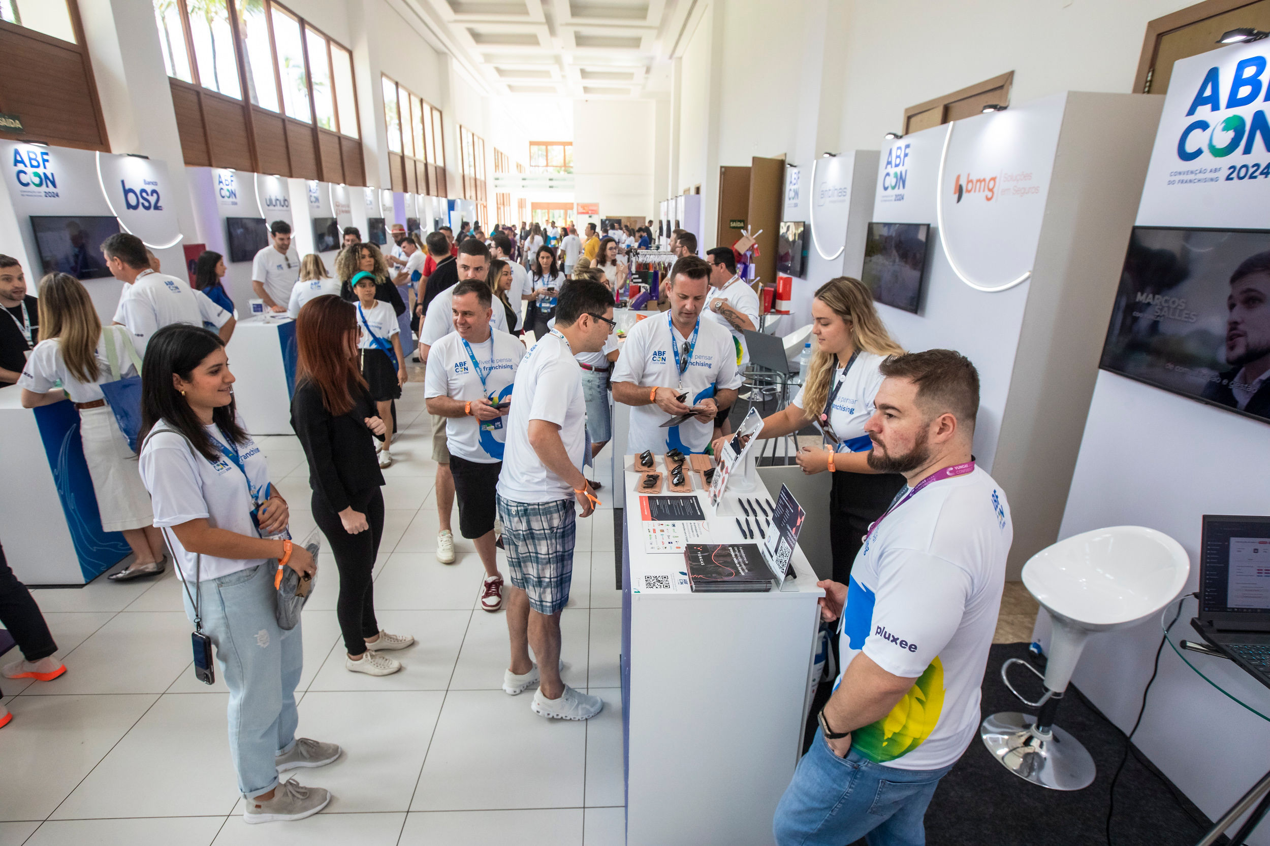 Além de conteúdo, ABF Con também contou com exposição de produtos e serviços