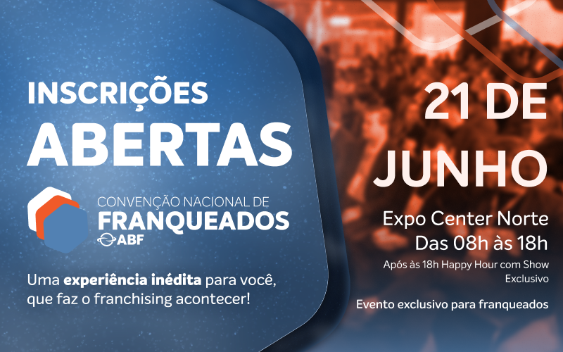 Banner Convenção Nacional dos Franqueados ABF
