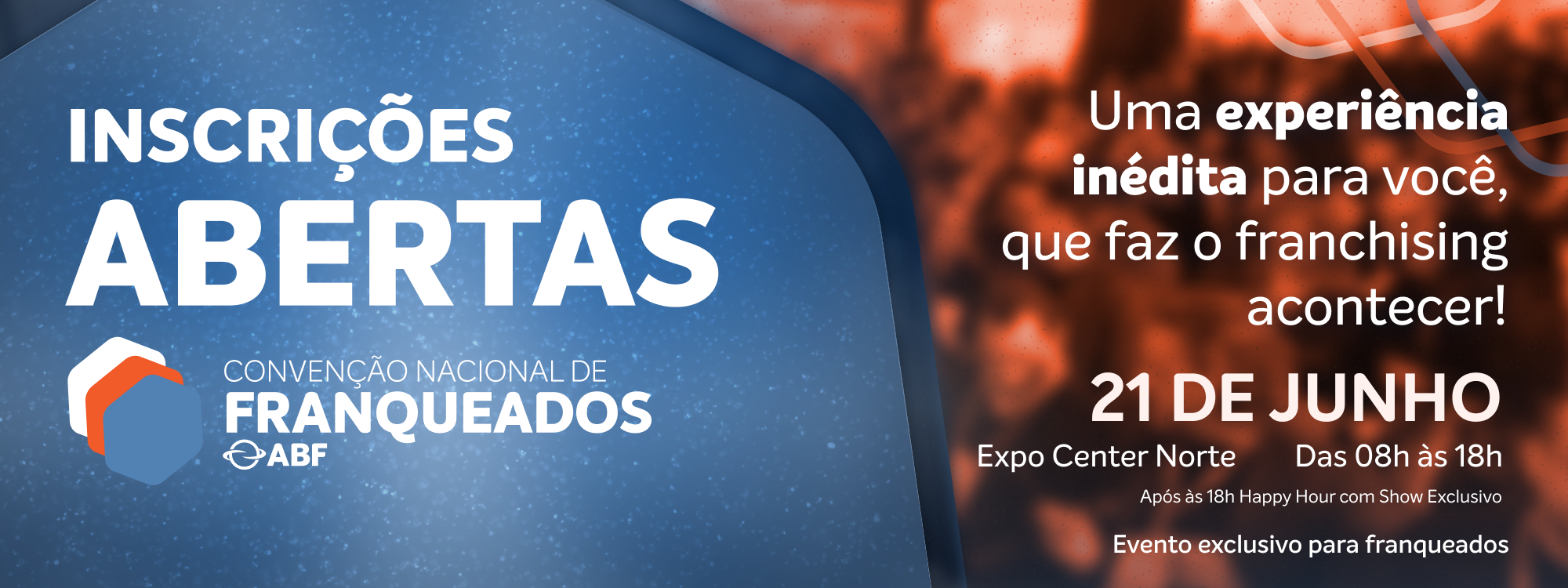 Banner Convenção Nacional dos Franqueados ABF