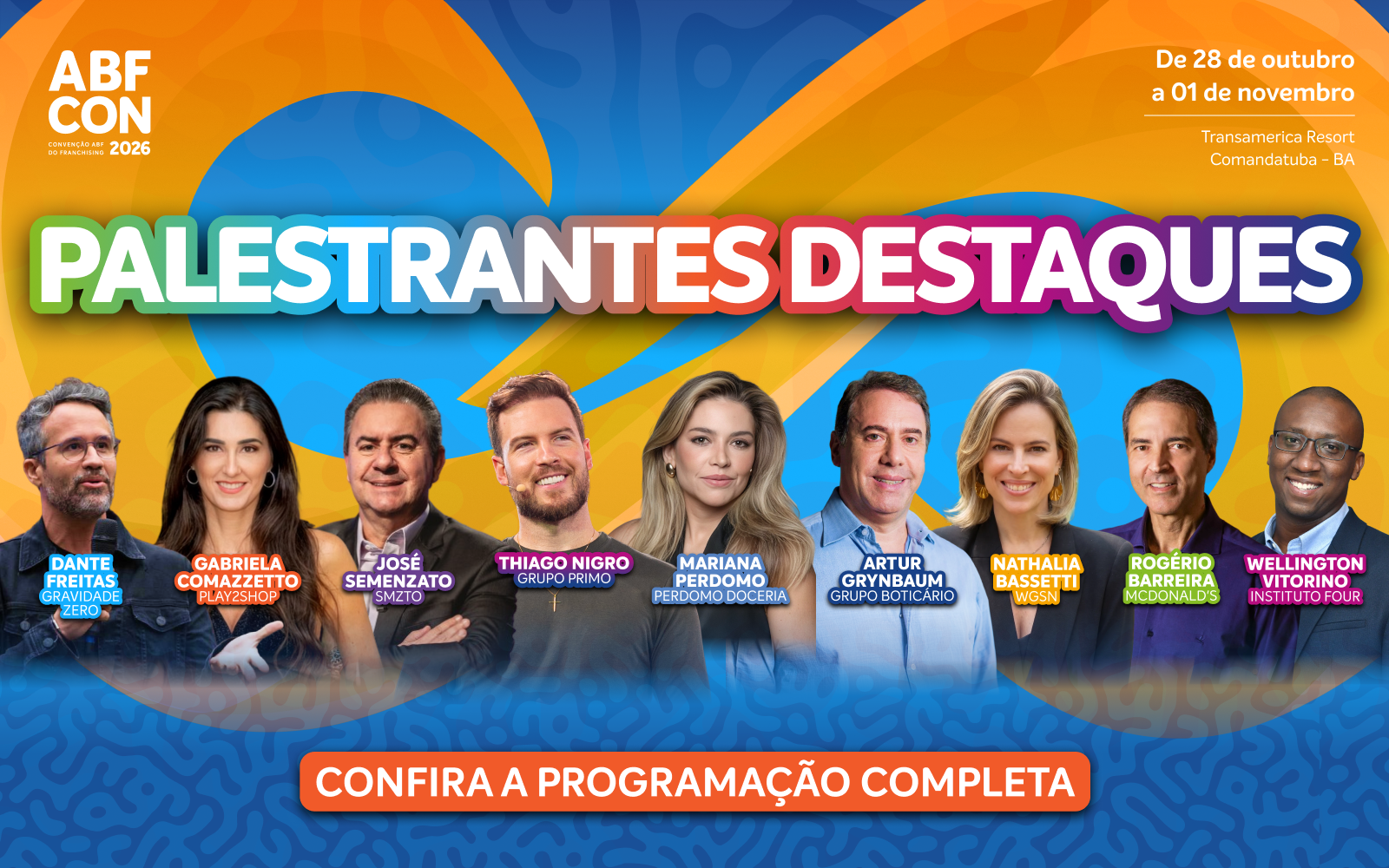 ABF CON – Inscrições Abertas
