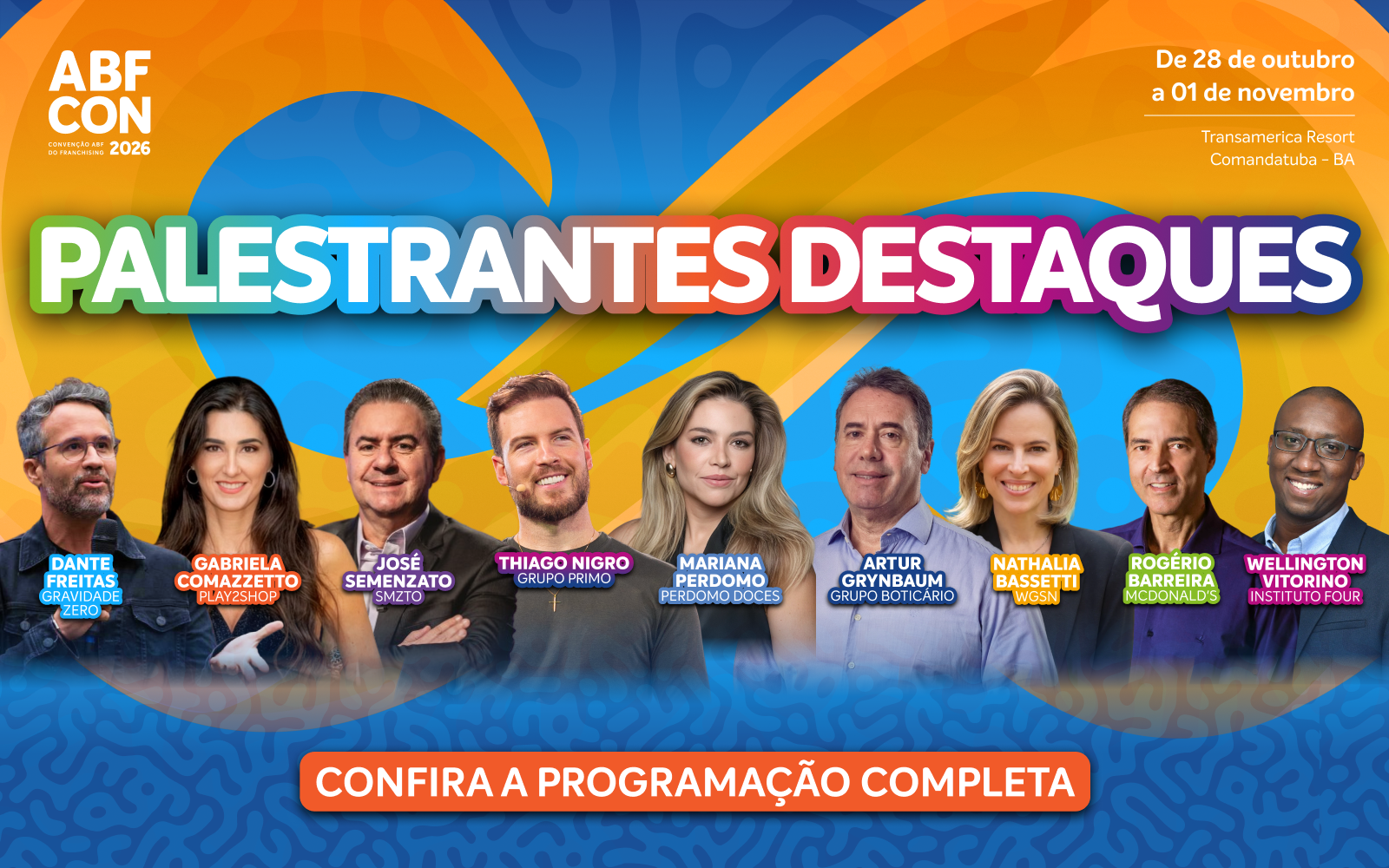 ABF CON – Inscrições Abertas