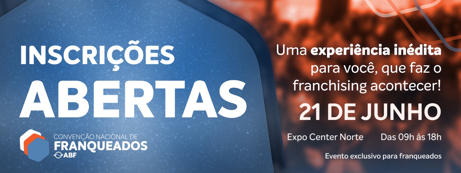 Banner Convenção Nacional dos Franqueados ABF